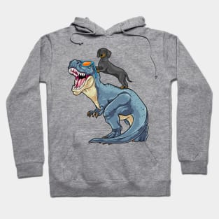 Wiener The T-Rex Rider Hoodie